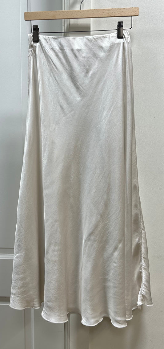 SATIN SKIRT