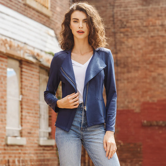 LIQUID LEATHER JACKET