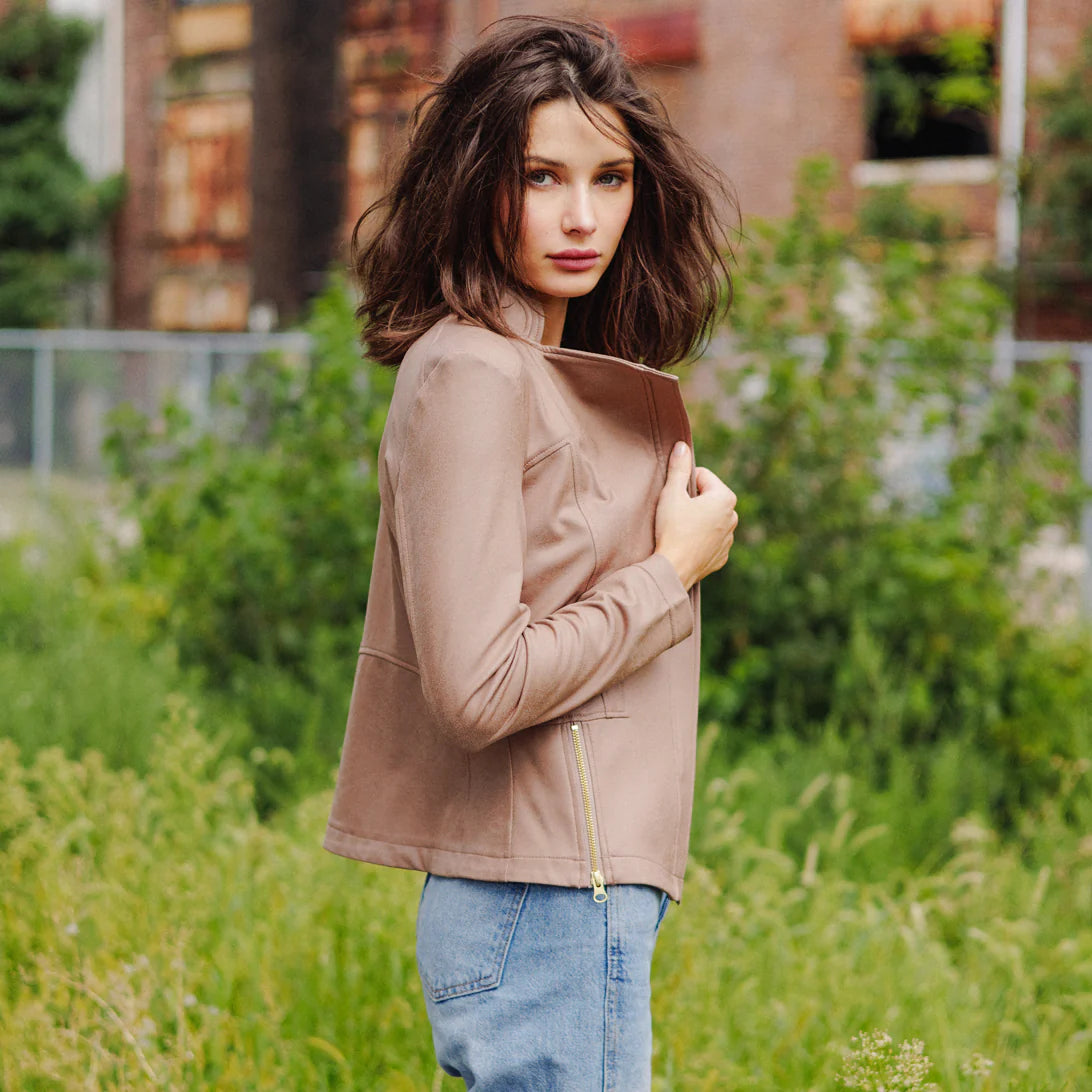 LIQUID LEATHER JACKET