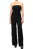 MAXIMA STRAPLESS RUCHED JUMPSUIT