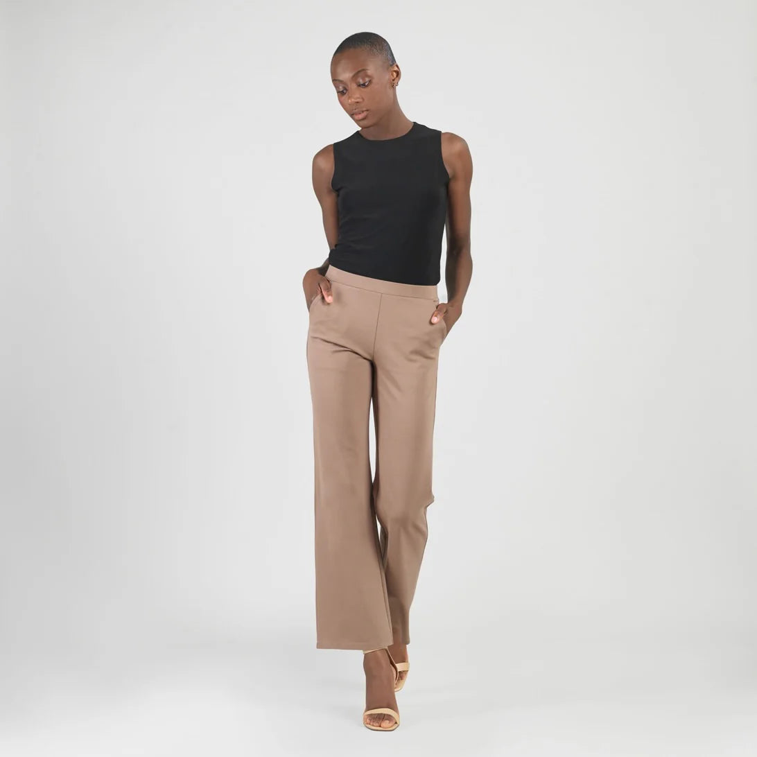 STRAIGHT PULL-ON PANT