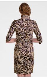 TWIST & SHOUT DRESS ZEBRA