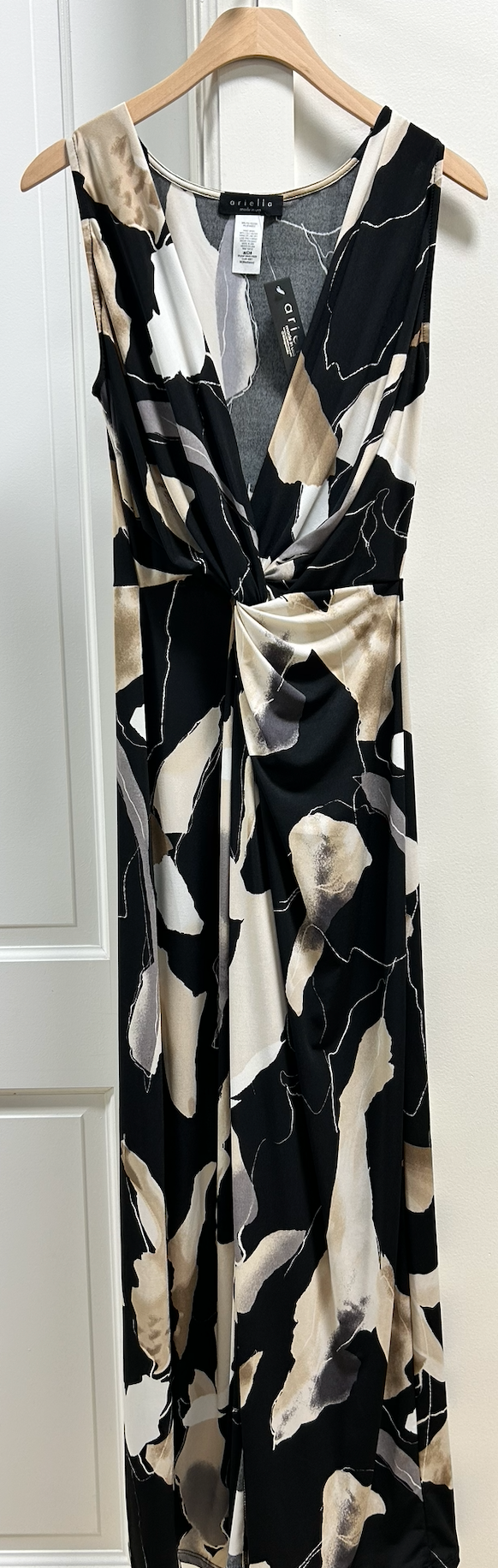 TWIST FRONT MAXI DRESS