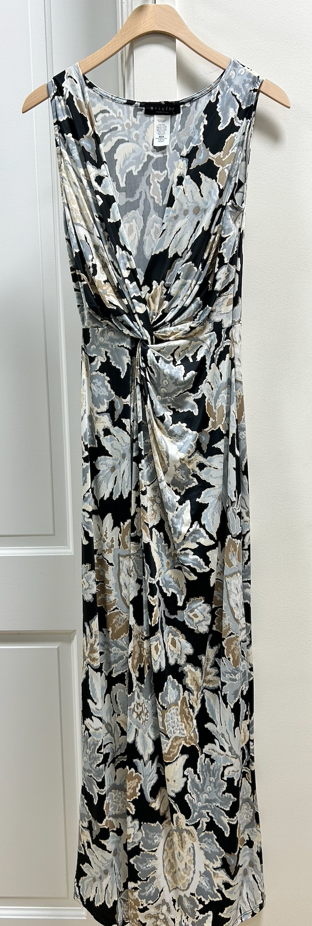 TWIST FRONT MAXI DRESS