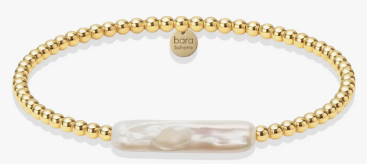 Chrishell Pearl Beaded Bracelet