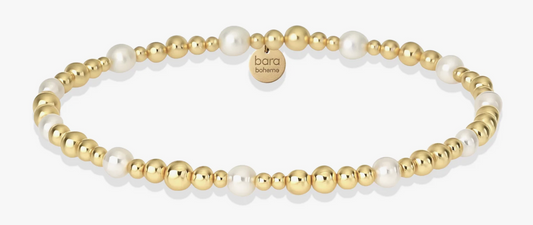 Heather Pearl Beaded Bracelet