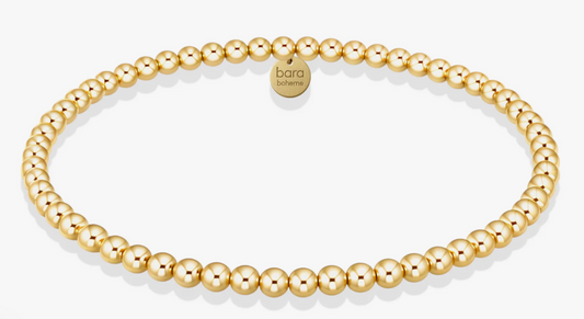 Classic 3mm Beaded Bracelet