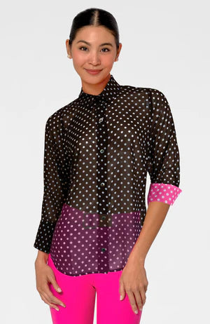 BOYFRIEND SHIRT POLKA DOT