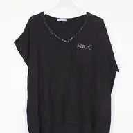 DENIA SEQUIN PKT TOP