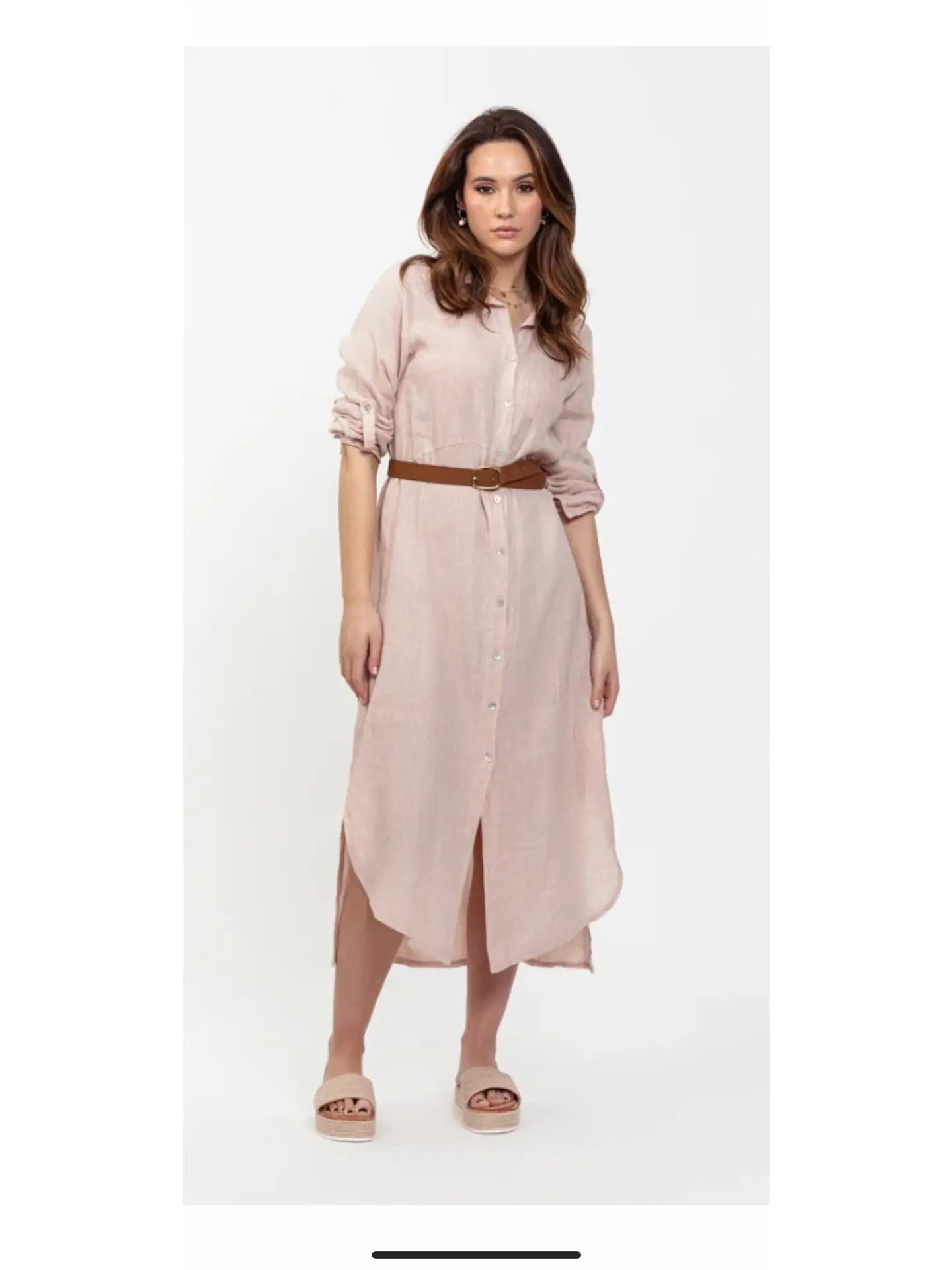 TULA LINEN MAXI DRESS