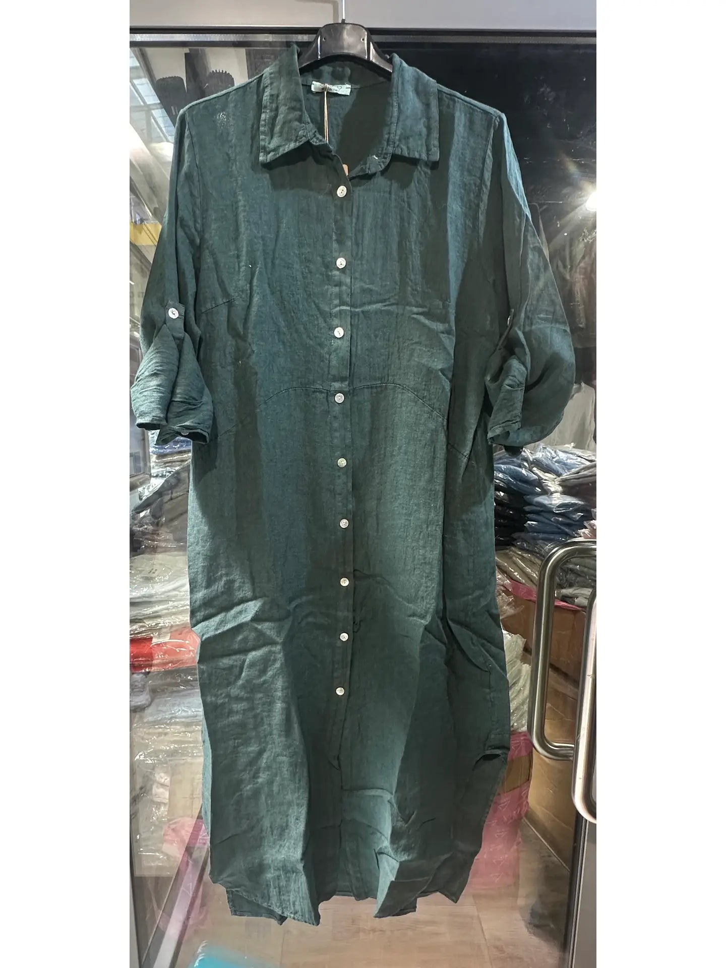 TULA LINEN MAXI DRESS