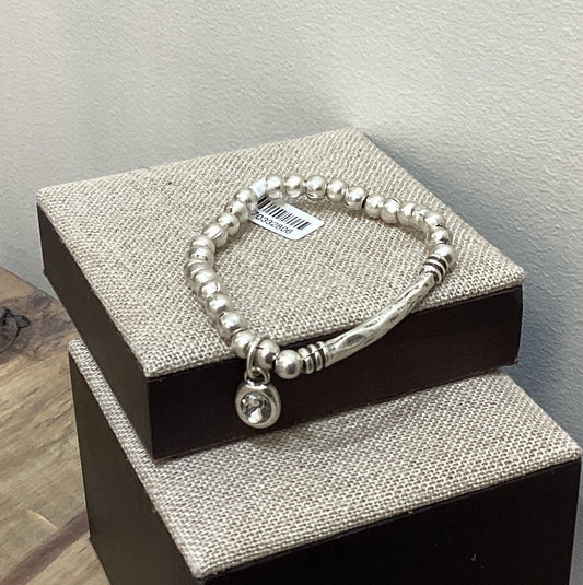 CRYSTAL BAR STRETCH BRACELET