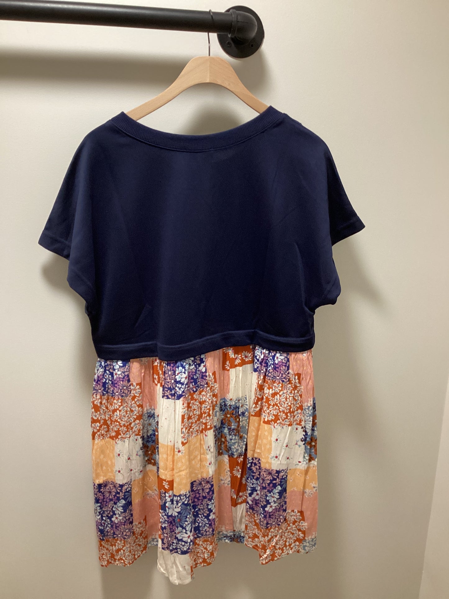FLORAL PATCHWORK DRESS