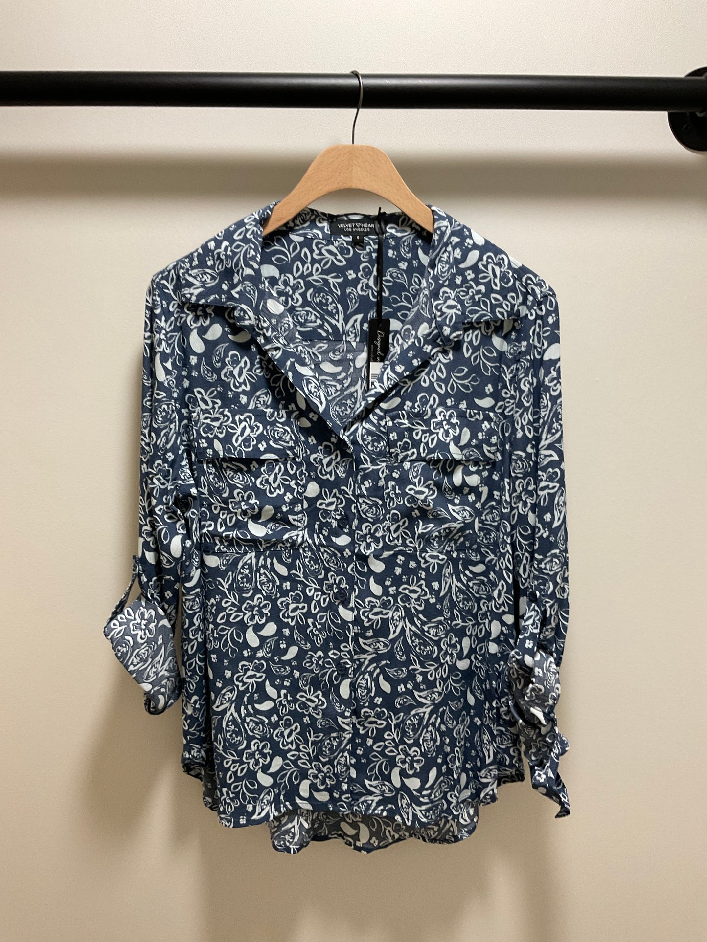 TALMA BUTTON UP TOP