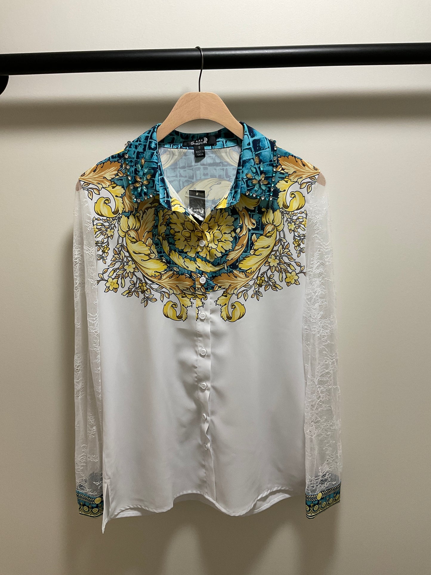 CAMILLA BUTTON UP TOP