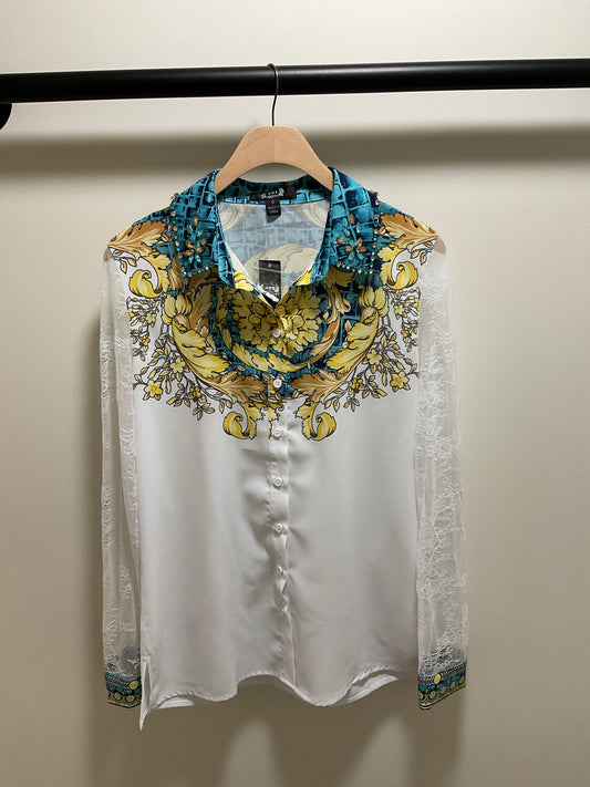 CAMILLA BUTTON UP TOP