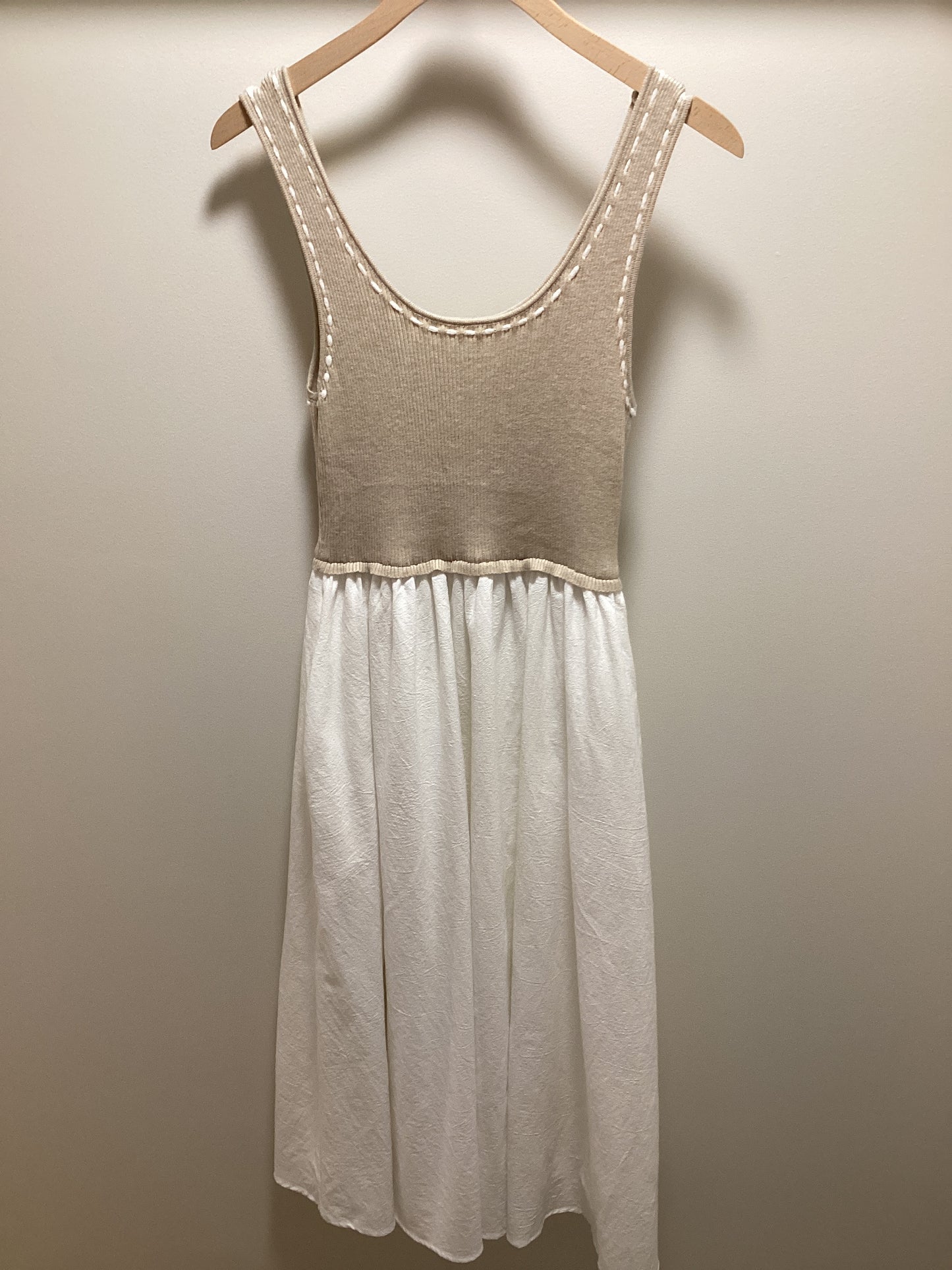 RIB TANK COTTON DRESS