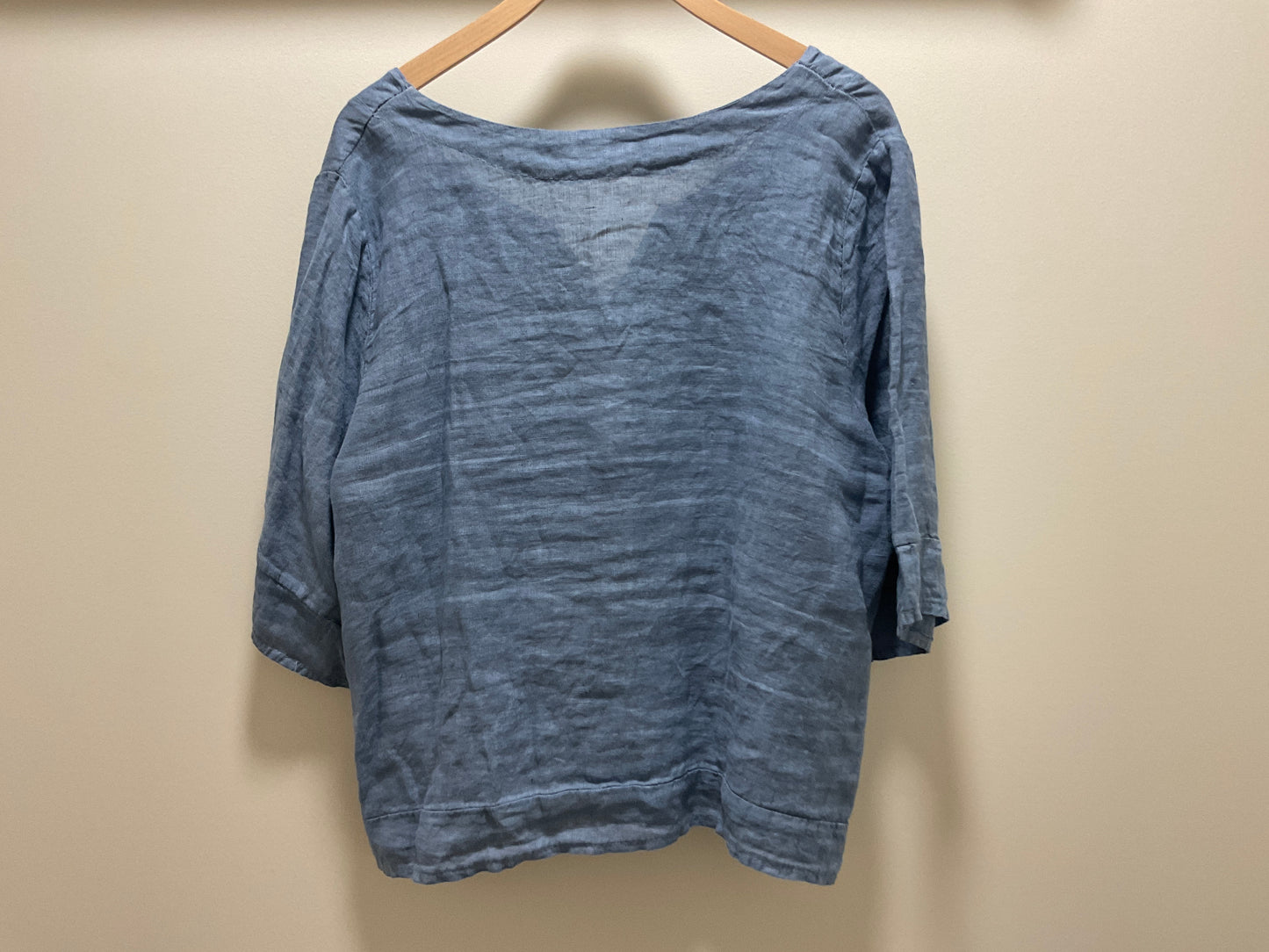 LINEN 3 BUTTON BOX TOP
