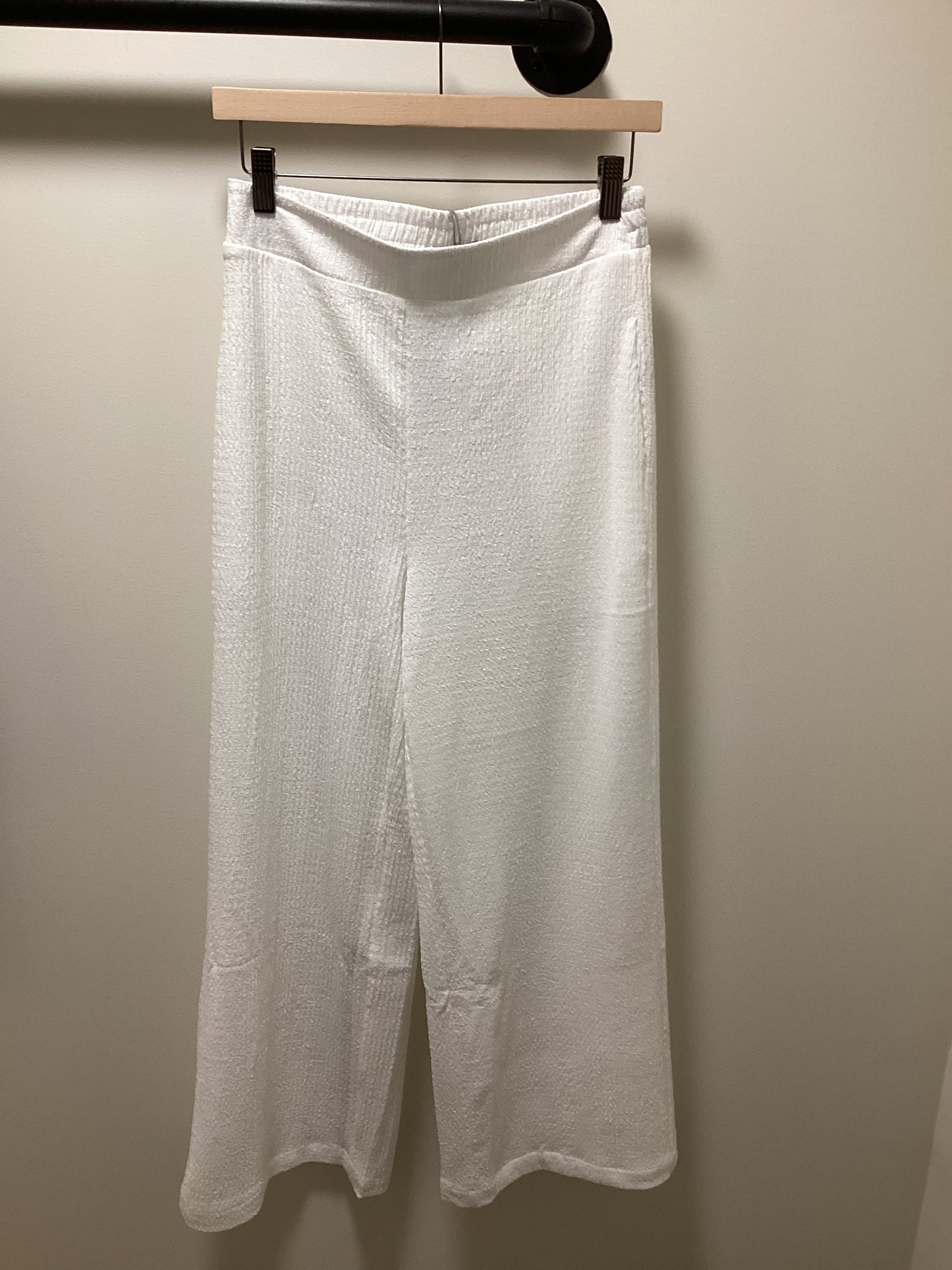 CRINKLE PUFFER PANTS
