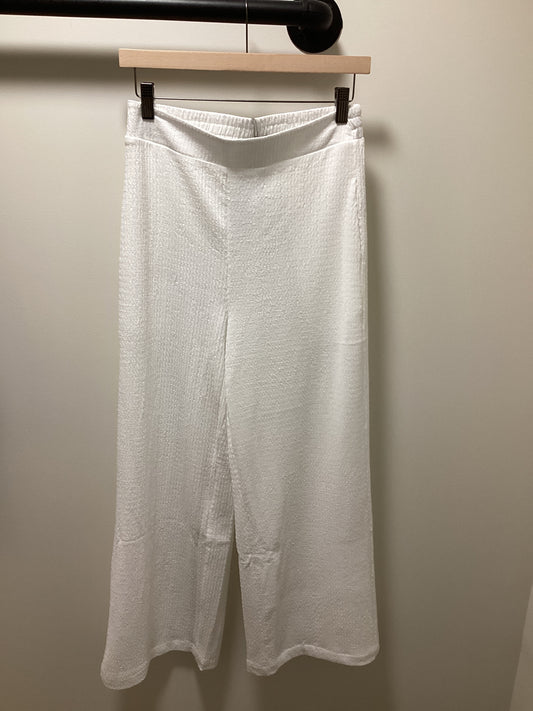 CRINKLE PUFFER PANTS