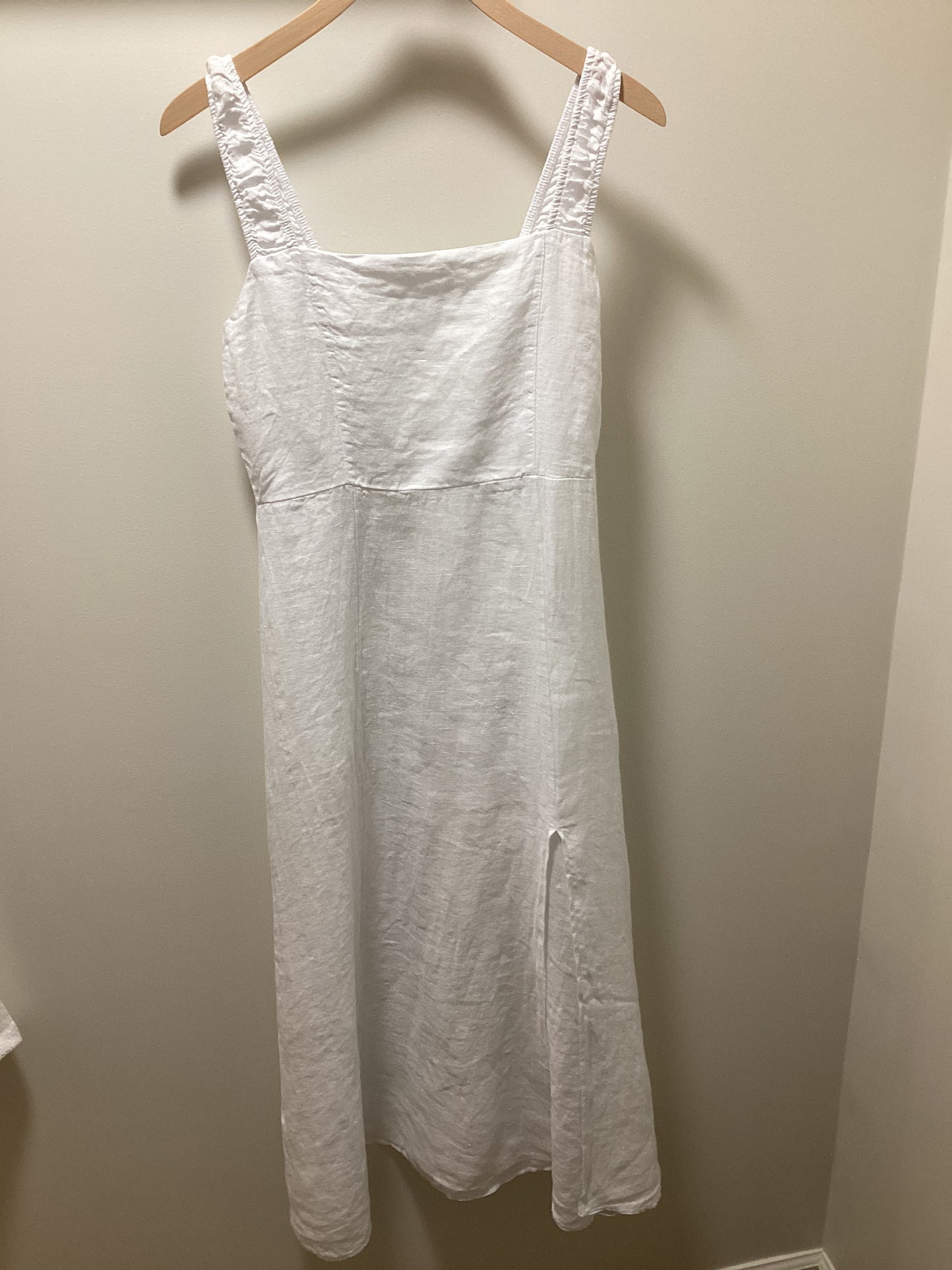 SIDE SLIT MIDI DRESS