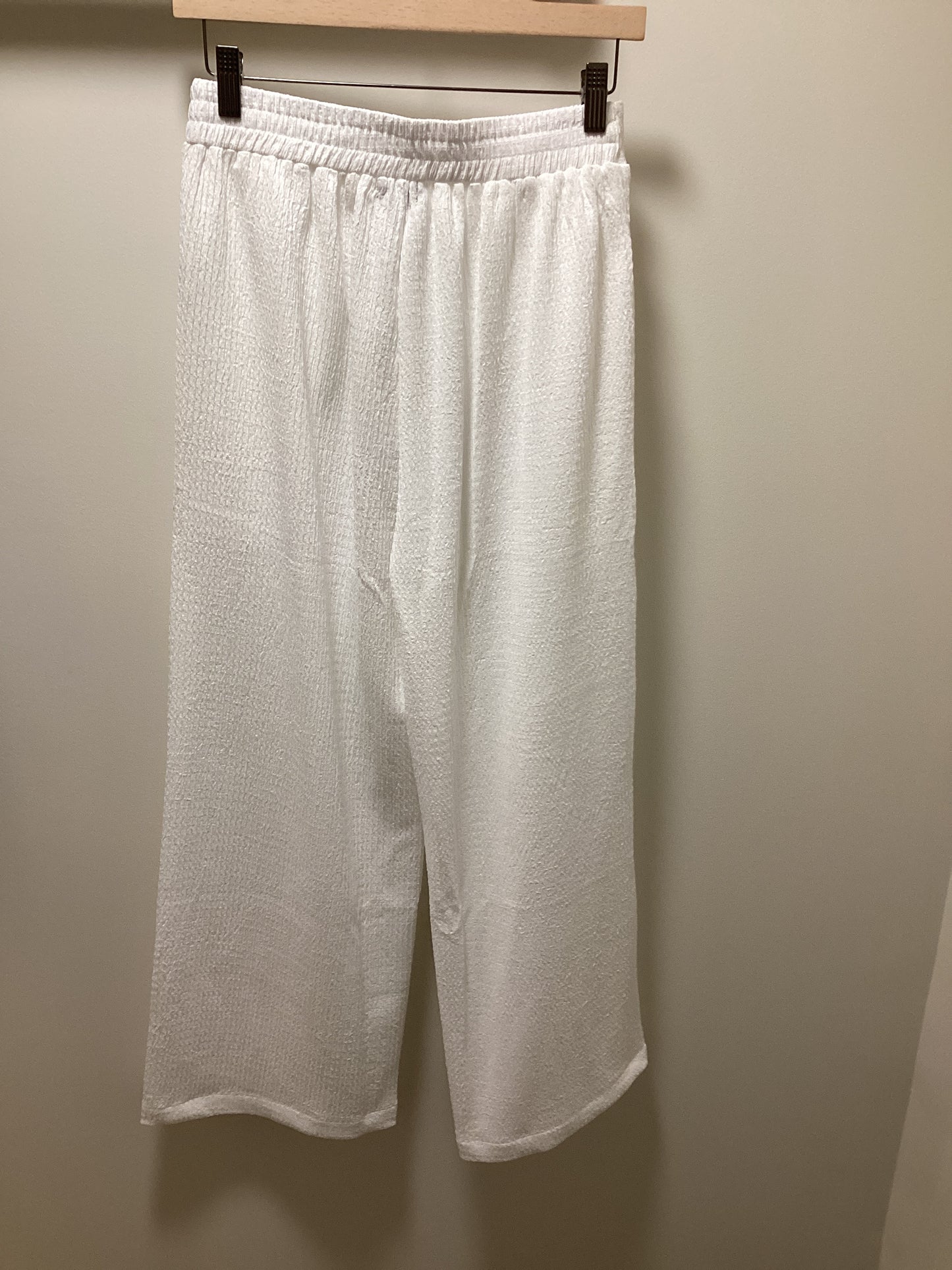 CRINKLE PUFFER PANTS