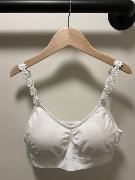 BRA ADJUSTABLE FLOWERS